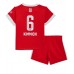 Cheap Bayern Munich Joshua Kimmich #6 Home Football Kit Children 2022-23 Short Sleeve (+ pants)